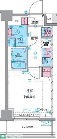 GENOVIAお花茶屋IIskygardenの物件間取画像